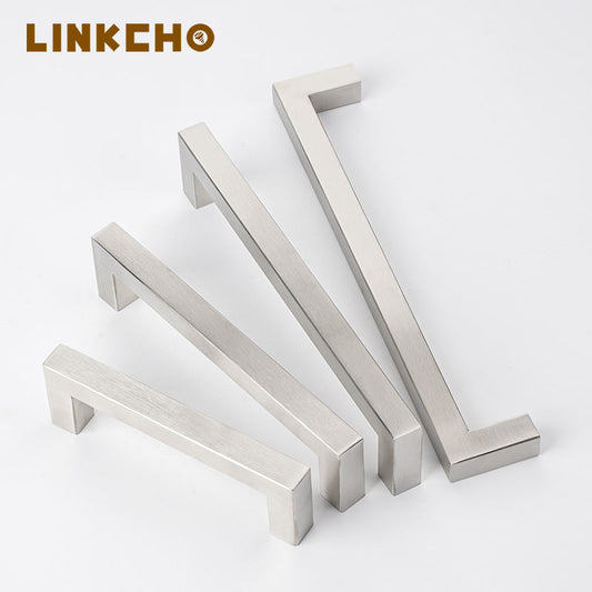 Profile Cabinet Handles Aluminum Edge Black Aluminium Kitchen Handle Stainless Steel Contemporary Kitchen Cupboard Handles Gold