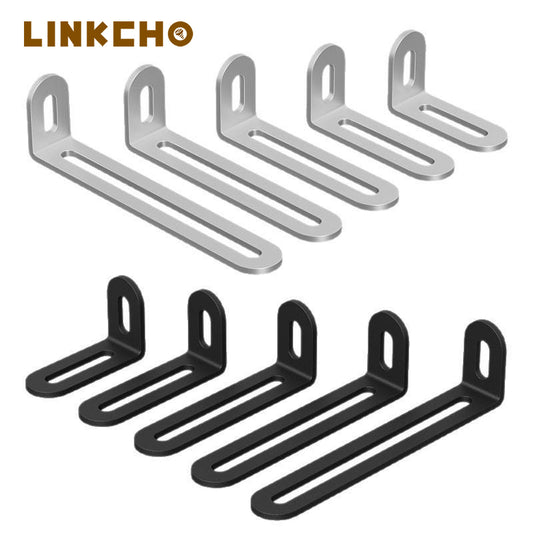 Right Angle Code 90 Degree L-shaped Fixed Connection Hanging Anti-reverse Sheet Laminator Furniture Fittings