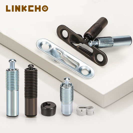 Metal Two in One Furniture Hidden Connectors Zinc Black Plated Invisible Panel Joints Fasteners for Cabinet Furniture