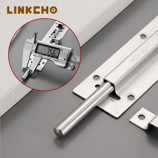 High Quality Modern Multi-color Stainless Steel Tower Barrel Door Flush Sliding Indoor Security Bolt Lock Latch Easy