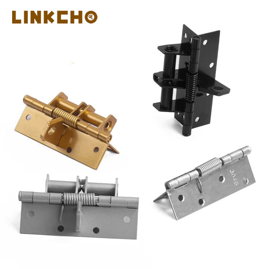 Modern Design Automatic Return Furniture Wardrobe Door Hardware Spring Hinge Soft Closing Feature for Gym Use