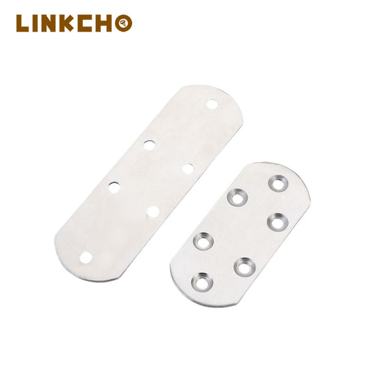 Connector Corner Code High Quality Stainless Steel Straight Furniture Parts Straight Repair Metal Flat Bracket Plate Fixed Angle
