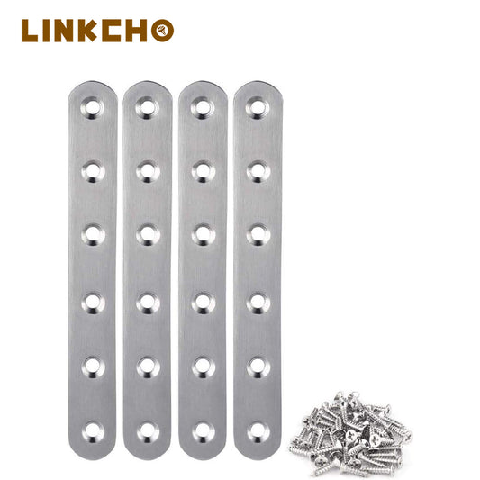 Wholesale Thickened Stainless Steel I-Shape Wall Mount Corner Shelf Bracket Hidden Connecting Angle Design