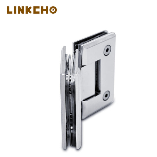 Factory Wholesale Modern Style Brass Shower Door Hardware Soft Close Glass Hinges for Bathroom Cabin Shower