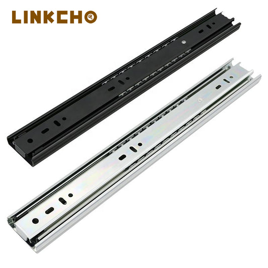 Factory Direct Price Heavy Duty 3-Stage Drawer Slide 45KG Load Capacity Removable Design for Furniture,Toolbox Ark