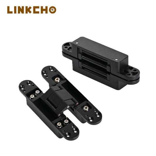 Wholesale Kitchen Hidden Invisible Hinges 3D Adjustable Heavy-Duty Zinc Alloy 100KG Capacity 180 Opening Soft Closing