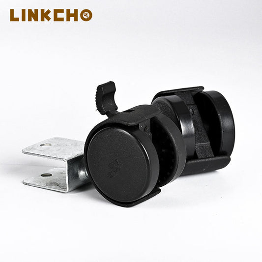 Wholesale Flower Pot Casters Rack Gym Hospital Use Light Duty Adjustable Durable Nylon Wheel Pulley U-shaped