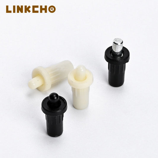 Anti Slip Treatment Kitchen Bathroom Furniture Cabinet Door Concealed Plastic Buffer Spring Axis Fixation Telescopic Rotating