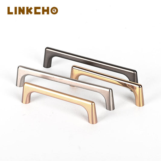 LINKHO Wholesale Zinc Alloy Bedroom Furniture Handles for Dresser Drawer Solid Cabinet-Durable