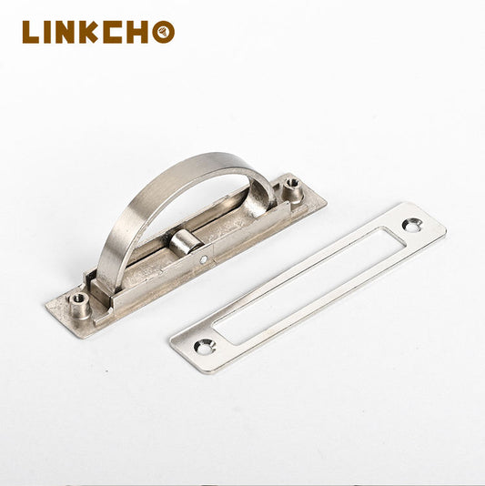 LINKCHO Stainless Steel Minimalist Wardrobe Door Handles with Concealed Flip Pull Design for Kitchen Cabinets Durable & Antirust