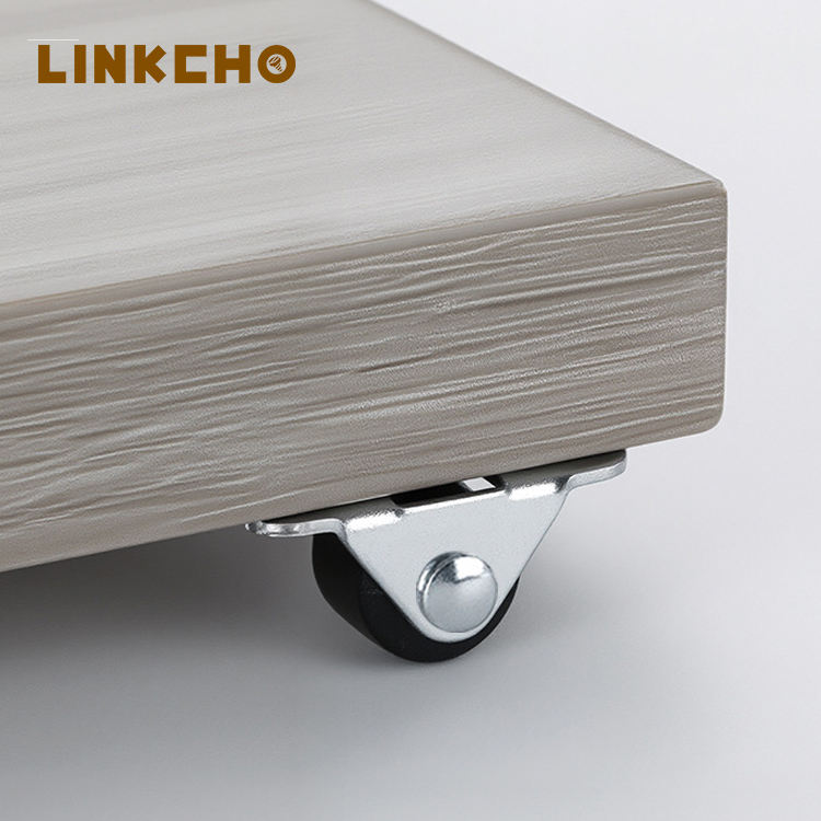 0.5 Inch Mini Swivel Casters Brake Silent Nylon Wheels for Hospital School Bathroom Dining Furniture-Durable