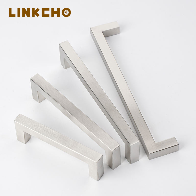 Profile Cabinet Handles Aluminum Edge Black Aluminium Kitchen Handle Stainless Steel Contemporary Kitchen Cupboard Handles Gold