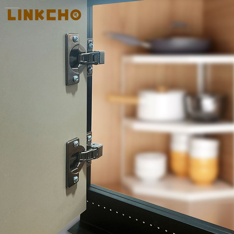 Outward-opening Concealed Hinges Wall-mounted Door Hinges 35mm Soft Closing 90