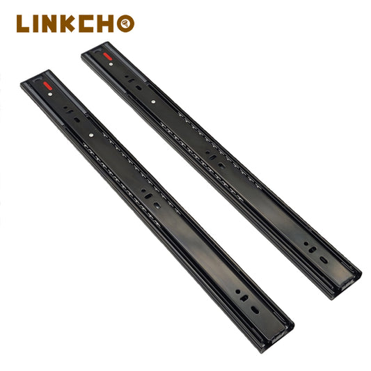 1.4mm Soft Close Telescopic Drawer Slides for Furniture in Kitchen Dining Bedroom and Gym