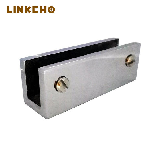 No Drill Fixed Panel Clip Shower Glass Clamp Clip Glass Door Clamp