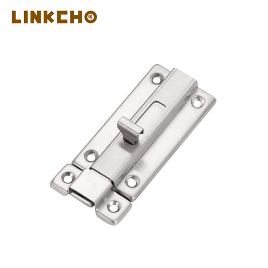 Stainless Steel Door Window Tower Bolt Latch Flush Sliding Door Barrel Tower Bolt Lock Latch