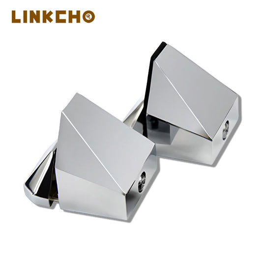 Zinc Alloy Glass Clamp Holding Railing Clip Adjustable Glass Clip