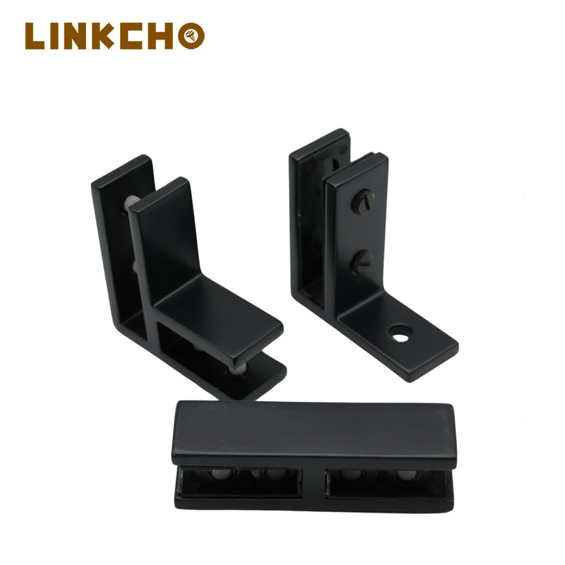 Stainless Steel Corner Glass to Glass Panel Holder Clip Clamp for Balustrade Railing Balcony Glass Fence