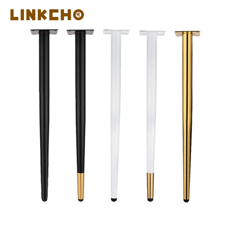 Metal Furniture Cabinet Legs Support Hardware for Dressing Tables Tapered and Diagonal Sofa Legs Table Hardware Legs