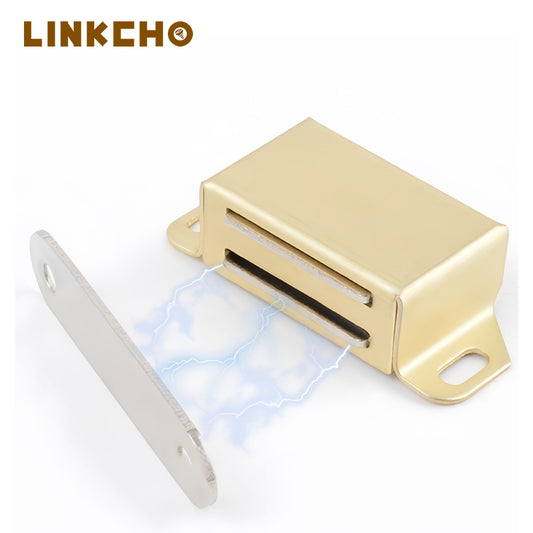 Stainless Steel Strong Magnetic Door Lock Cabinet Door Latch Push Open Latch