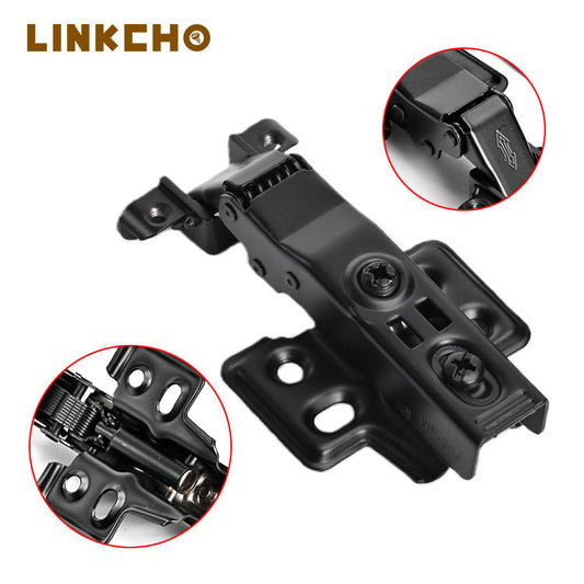 Hydraulic Golden Stainless Steel Frame Hinge Soft-Closing Silent High Quality Kitchen Bedroom Wine Cupboard Wardrobe