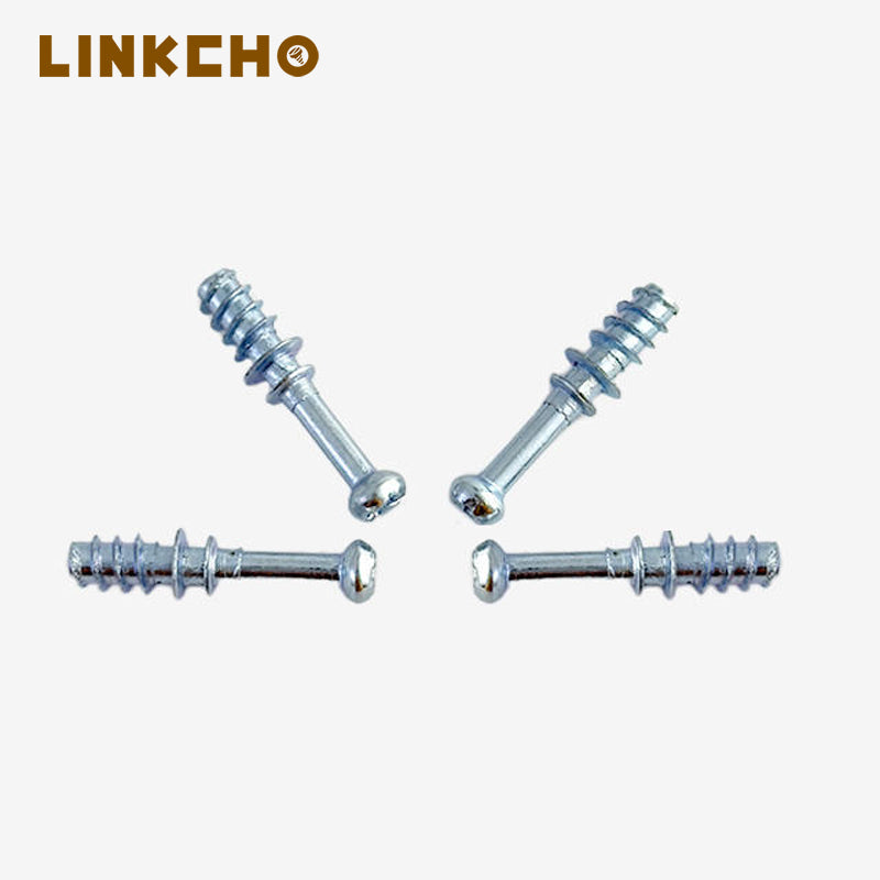 Zinc Furniture Sliding Door Cam Bolt Lock for Cabinet Kitchen & Bedroom-M6.7x30 Modern Design