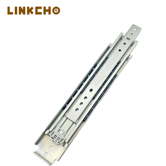 Heavy Duty 76MM Drawer Slides 200KGS Load Capacity Full Extension Ball Bearing Slides