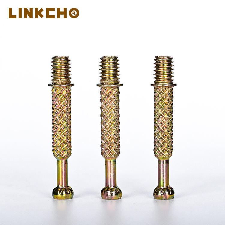 Factory Wholesale 3 in 1 Furniture Joint Connector Cam Bolt Connecting Connecting Rod Fittings for Cabinet