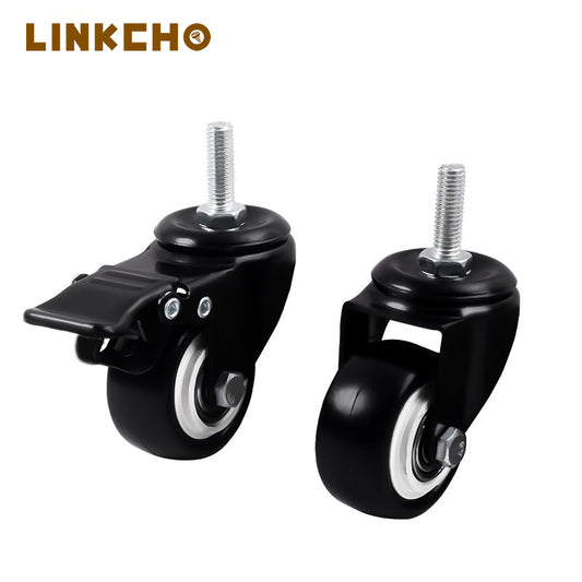 Plastic Universal Castor Roller Wheels Furniture Nylon/PVC Caster Heavy Duty Wheels for Wheels Casters