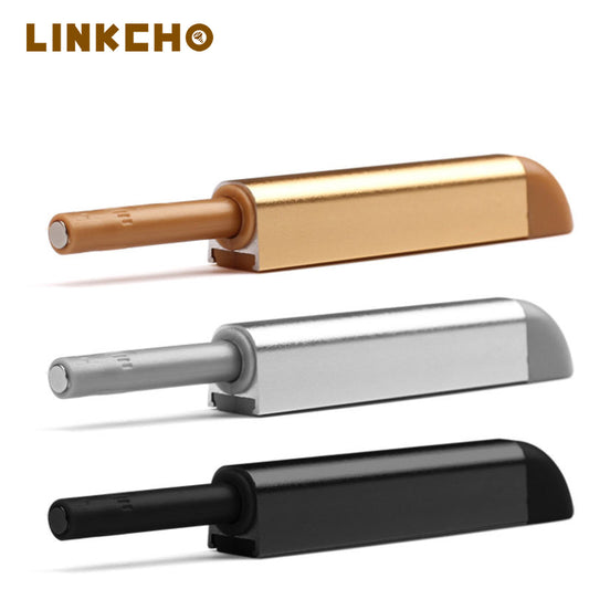 Aluminum Rebound Device Push Release Opener Door Magnets System for Drawers in Cabinets Closets Furniture Application