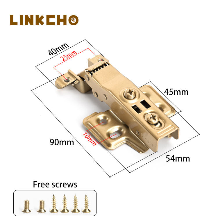 Black Stainless Steel Soft Close Hydraulic Hinges Hiding Feature for Kitchen Cabinet Bedroom Hospital Use-Aluminum Frame