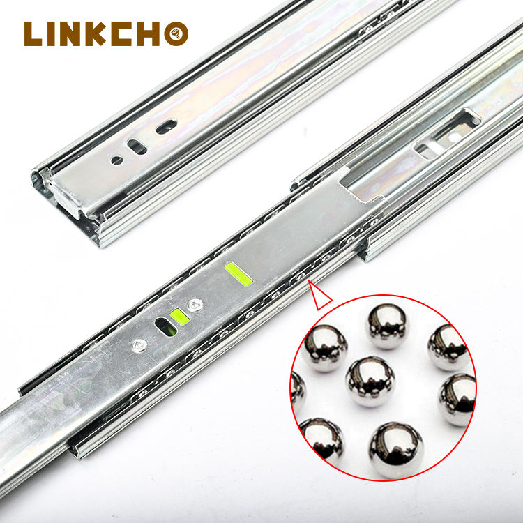 Factory Direct Sales Hydraulic Soft Close Buffer Drawer Slides for Furniture Hardware Drawer Channel Runners Rails Guide