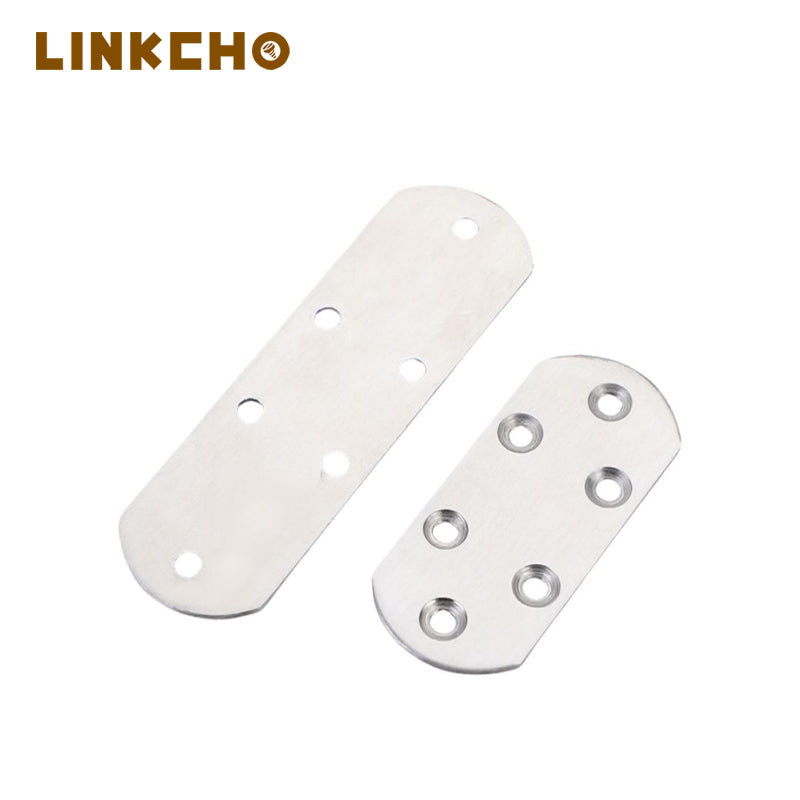 Connector Corner Code High Quality Stainless Steel Straight Furniture Parts Straight Repair Metal Flat Bracket Plate Fixed Angle