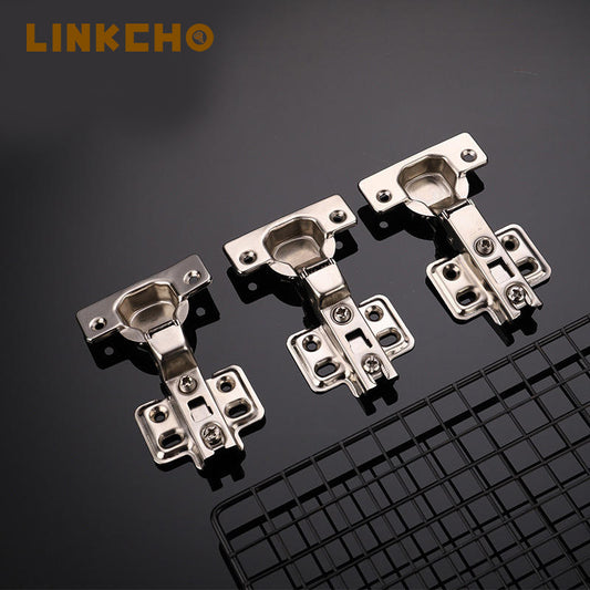 261 Ordinary Two-stage Iron Hinge Wardrobe Cabinet Door Furniture Hinge Aircraft Pipe Hinge Hardware Wholesale