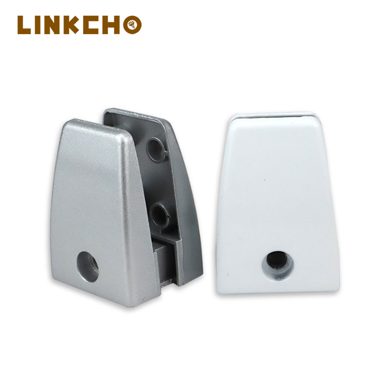 Wholesale Furniture High Quality Aluminum Alloy Glass Clamp Desk Partition Glass Clip
