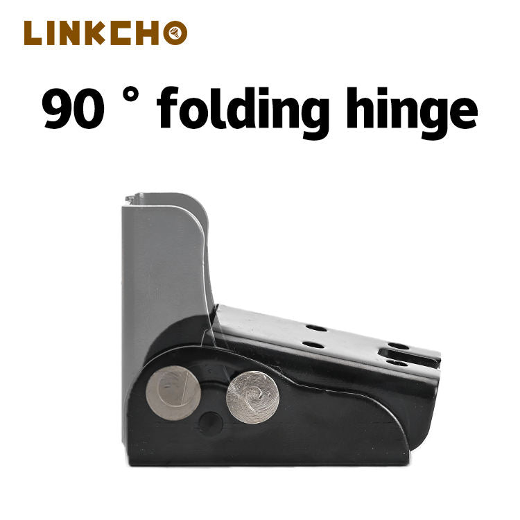 Thickened 90-degree Folding Self-locking Iron Kitchen Table Leg Hinge with Concealed Design Durable & Easy Installation