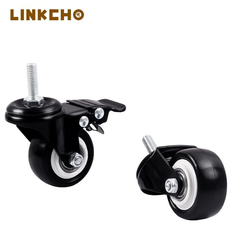 Plastic Universal Castor Roller Wheels Furniture Nylon/PVC Caster Heavy Duty Wheels for Wheels Casters