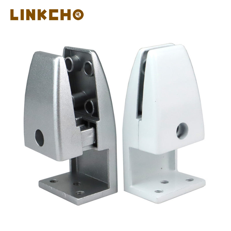 Wholesale Furniture High Quality Aluminum Alloy Glass Clamp Desk Partition Glass Clip