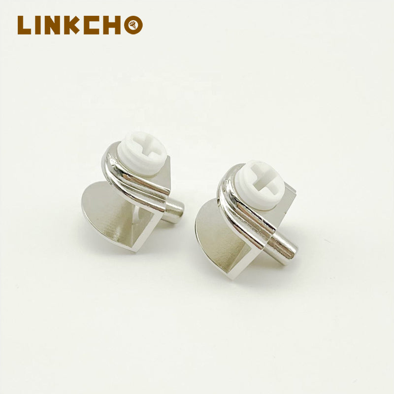Hot Sale Furniture Wooden Board Zinc Alloy Glass Shelf Support Glass Clip Adjustable Clip Glass Clamp