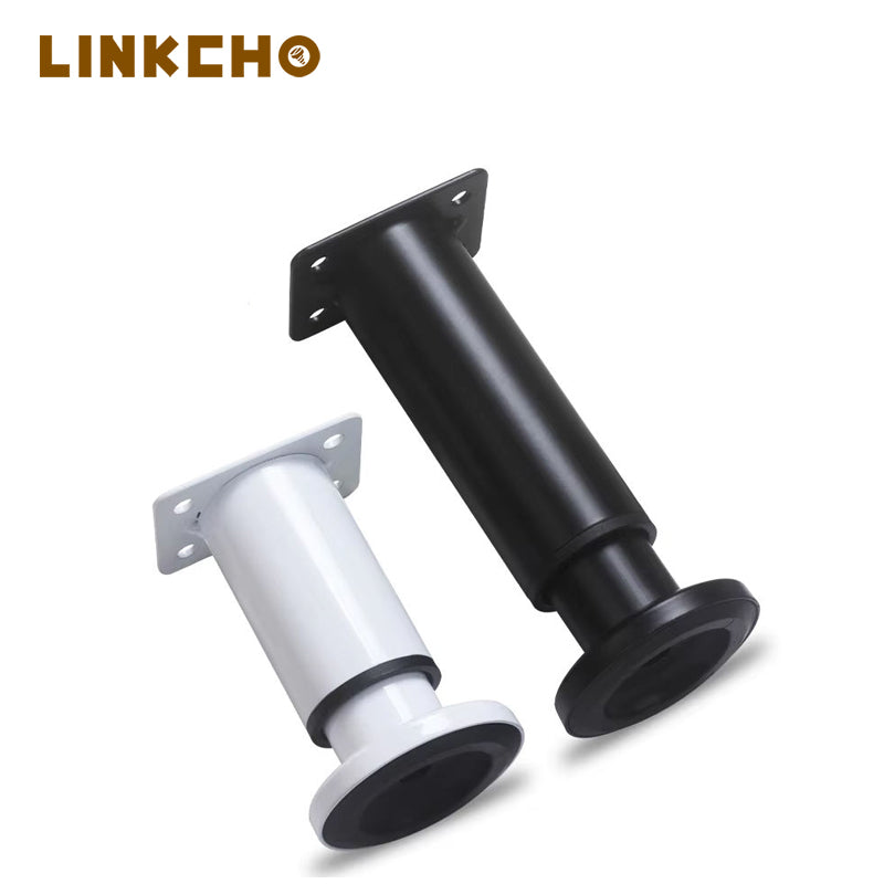 Stainless Steel Adjustable Height Punch-Free Furniture Legs for Modern Living Room & Bathroom Sofas Tables Beds
