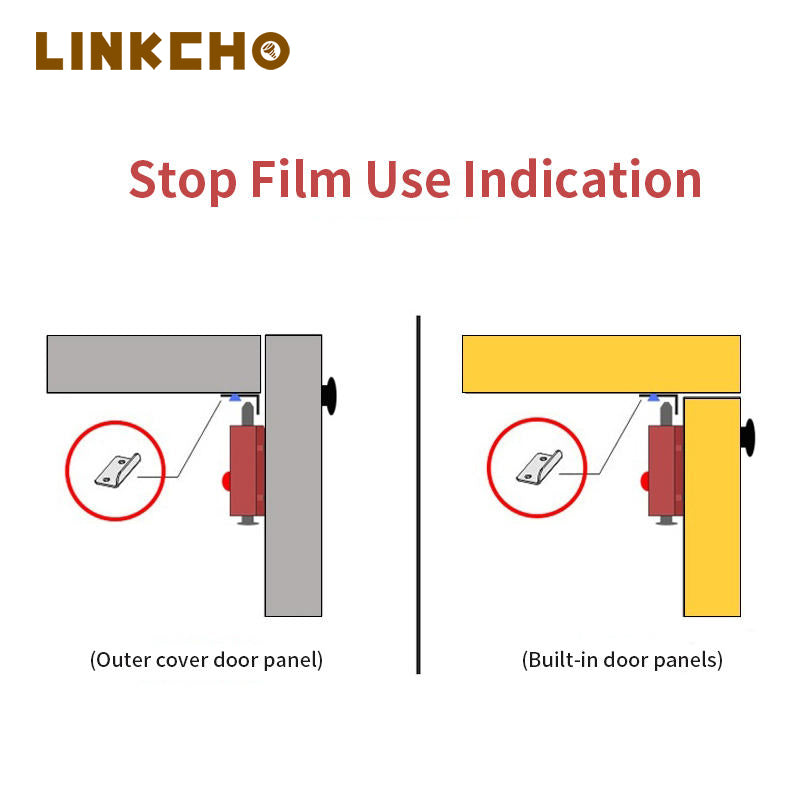 ABS Automatic Mini Magnetic Push-Open Spring Bolt Latch for Furniture Cabinets Drawers Closets Wardrobes Kitchen Use