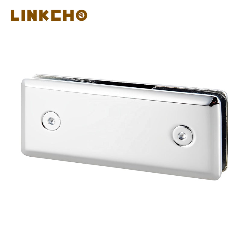 No Drill Fixed Panel Clip Shower Glass Clamp Clip Glass Door Clamp