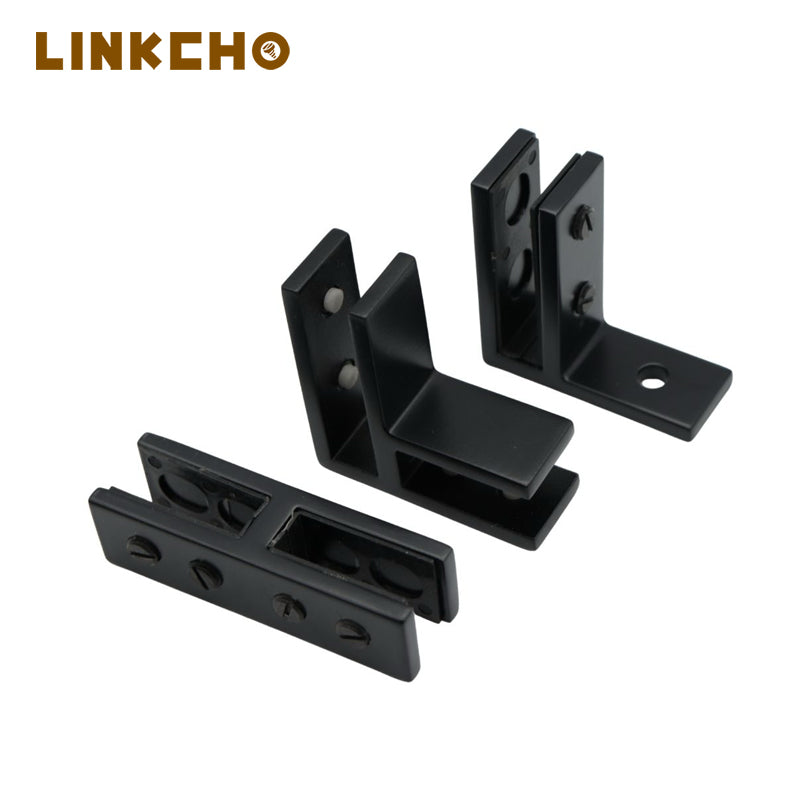 Stainless Steel Corner Glass to Glass Panel Holder Clip Clamp for Balustrade Railing Balcony Glass Fence
