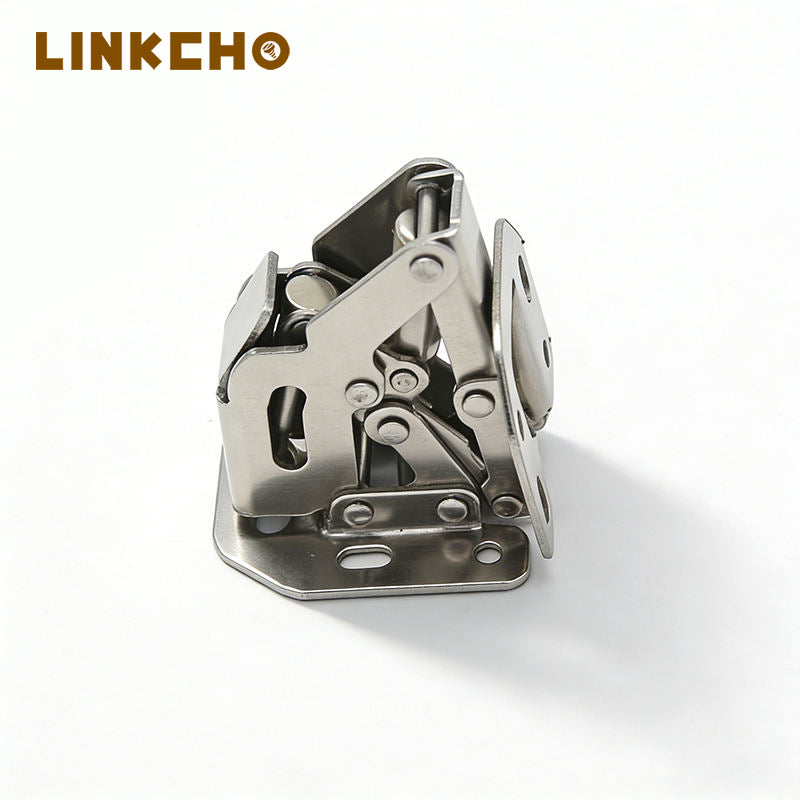 Adjustable Stainless Steel Invisible Frog Hinge Hidden Hinges for Kitchen Cabinets Bar Counters Bedrooms Schools Hospitals