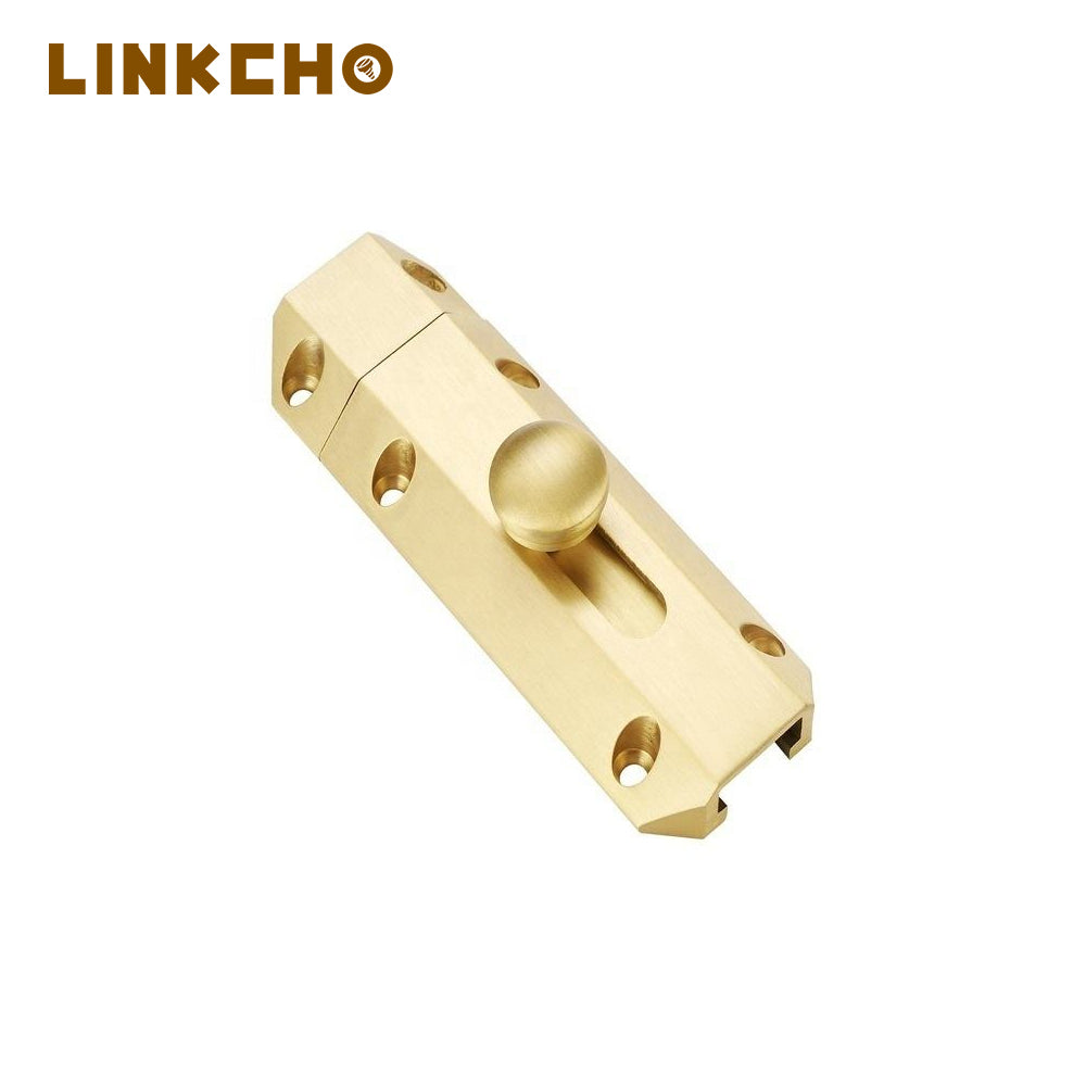 Home Hotel Stainless Steel Security Lock Door Tower Bolt Sliding Lock Furniture Barrel Tower Bolt Latch