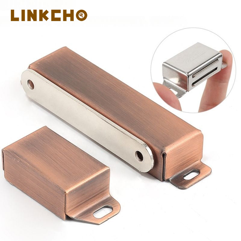 Stainless Steel Strong Magnetic Door Lock Cabinet Door Latch Push Open Latch