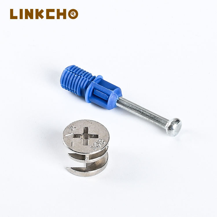 2 in 1 Invisible Connector Furniture Cam Lock Screws Stainless Steels Crews Connector Nuts and Bolts for Kitchen Cabinet