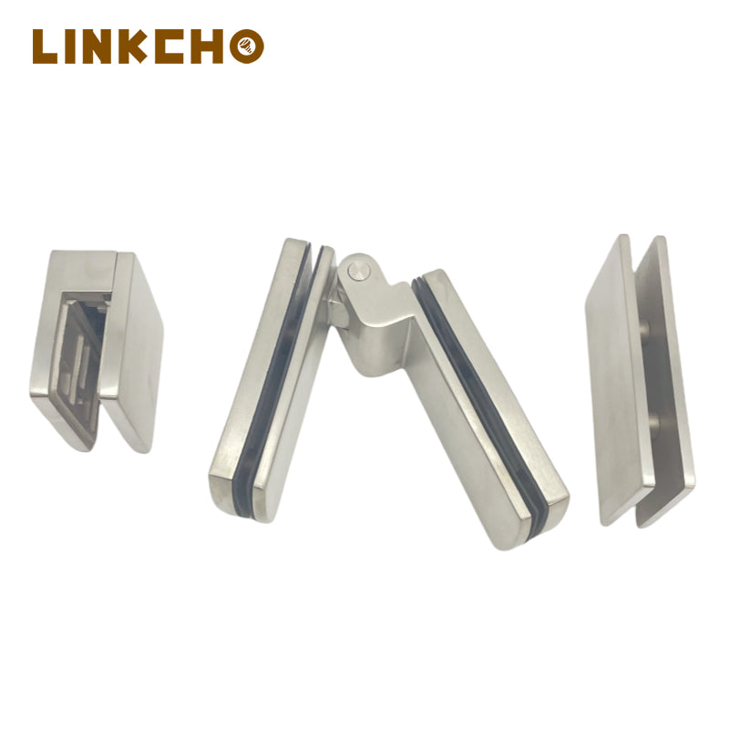 8mm/10mm shower glass clamp CNC stamping machining services glass clips clamp