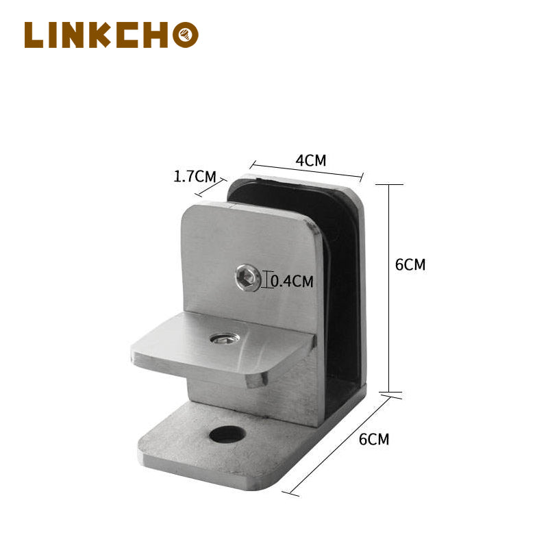 Balustrades Shower Glass Hardware Fitting Patio Glass Railing Clamp Fence Bracket Stainless Steel Glass Clip