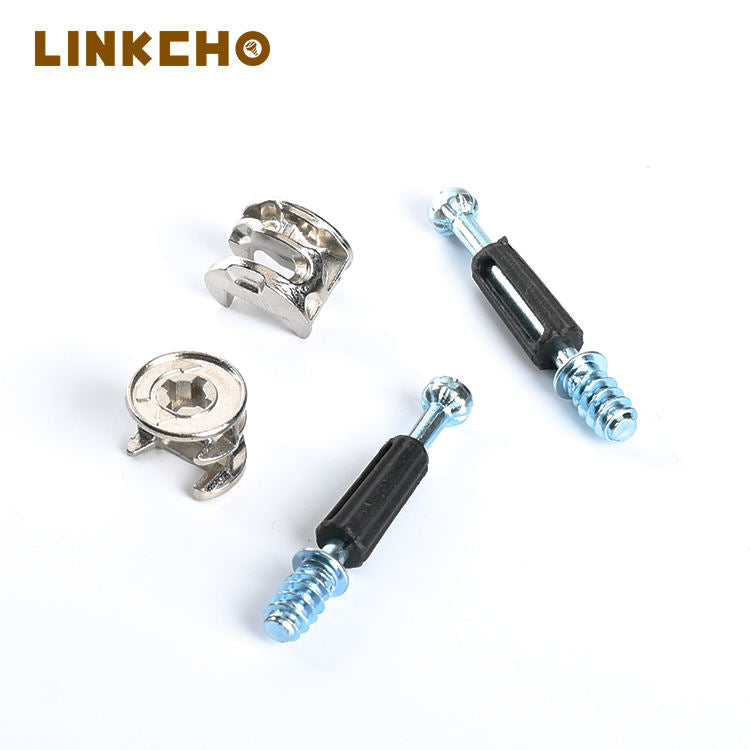 Invisible Three-in-one Furniture Connector Minifix Quick-release Rods and Cabinet Self-tapping Rod Hardware